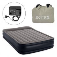 DMUCHANY MATERAC INTEX 203X152CM Z ELEKTRYCZNĄ POMPKĄ DURA-BEAM