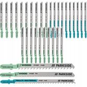 Zestaw brzeszczotów PARKSIDE do wyrzynarki drewno tworzywo aluminium