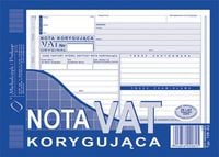 nota korygująca a5 108-3e
