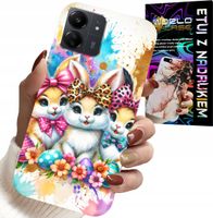 ETUI DO XIAOMI REDMI 13C 4G - KRÓLICZKI, ŚWIĄTECZNE, KRÓLIK, WIELKANOC