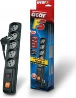 ACAR F5 listwa przeciwprzepięciowa 5 gniazd 1,5m