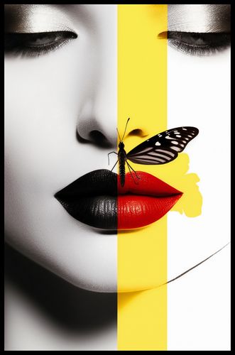 Plakat 53x81cm Motyla Piękność na Arena.pl