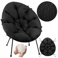 PODUSZKA NA KRZESŁO OGRODOWE FOTEL ŻYŁKOWY ACAPULCO UBBERUP WODOODPORNA