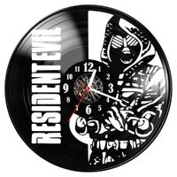 Zegar ścienny z płyty winylowej Resident Evil 1709.14