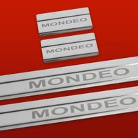 Listwa progowa FORD MONDEO MK4 Stal nierdzewna 304 połysk 4szt