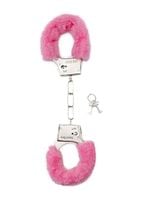 furry handcuffs - pink