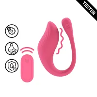 loveline g-spot vibe pink - model z pilotem, tester, 10 trybow, tester