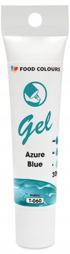 BARWNIK SPOŻYWCZY W ŻELU T-060 Azure Blue Lazurowy Błękitny 30g na Arena.pl
