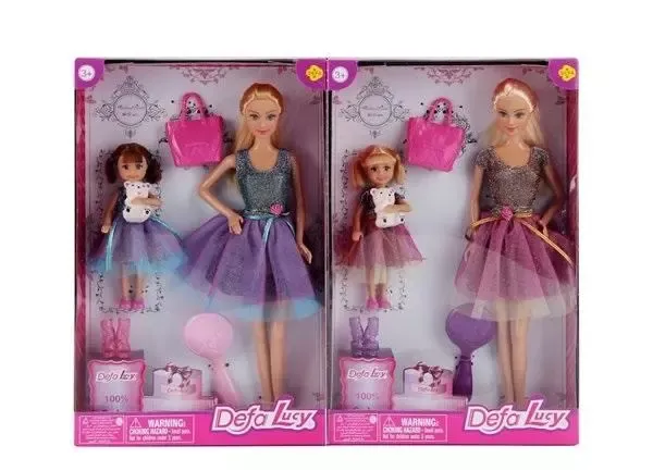 Lalka z córką i akcesoriami zdjęcie 1