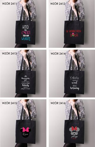 Eko Torba z nadrukiem JA SIĘ NIE OBRAŻAM na Arena.pl