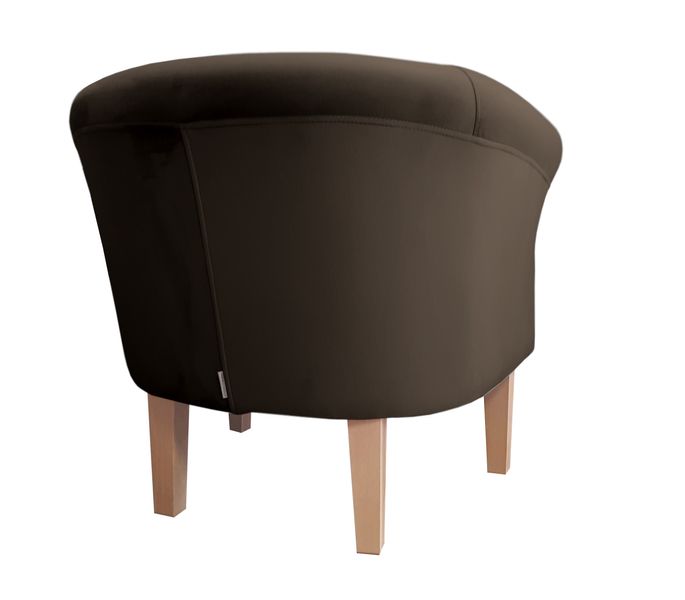 Fotel Milo nogi 20cm buk brąz MG05 zdjęcie 4