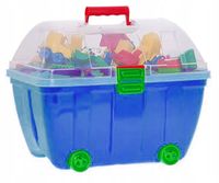 Hemar duży kuferek z klockami K1, 600 elementów