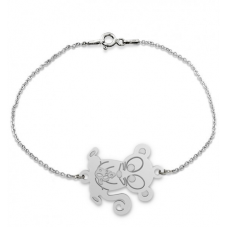 SREBRNY KOMPLET CELEBRYTKI MYSZKI SREBRO PRÓBY 925 zdjęcie 3