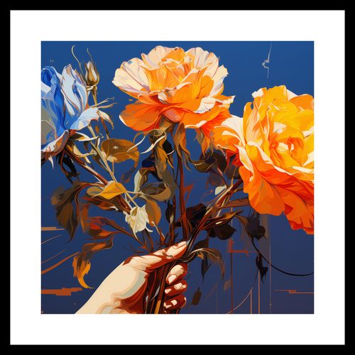 Plakat 40x40cm Żywy Uścisk na Arena.pl