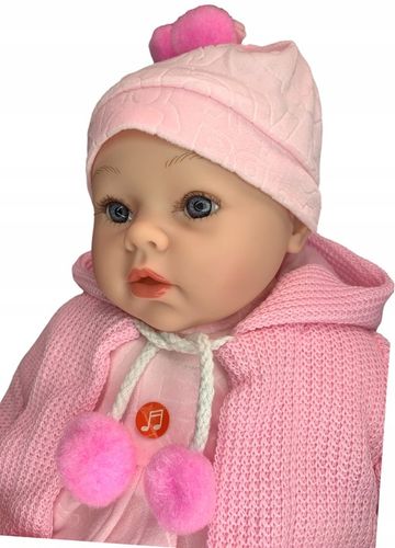 LALKA BOBAS BABY MÓWI ŚPIEWA SMOCZEK BORN JAK ŻYWA BUTELKA na Arena.pl