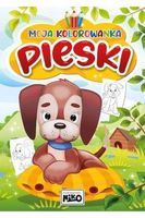 KSIĄŻECZKA MOJA KOLOROWANKA - PIESKI NIKO