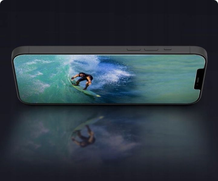 Szkło hartowane Spigen do iPhone 13/Pro, do etui zdjęcie 11