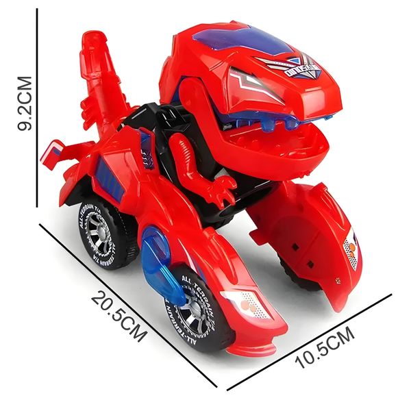 Transformujący dinozaur auto zdjęcie 5