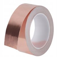 Taśma samoprzylepna z klejem miedziana 50mm x 25m