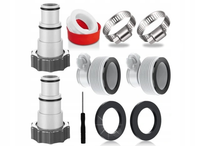 4x ZŁĄCZKA REDUKCJA DO WĘŻY DLA POMP WĘŻE BASENY ADAPTER DO 32-38MM