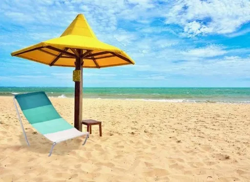 HIT! SKŁADANY LEŻAK IDEALNY NA PLAŻĘ + POKROWIEC zdjęcie 6