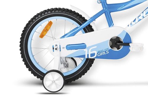 Rower KROSS 16'' PRETTY ONE biało-niebieski na Arena.pl