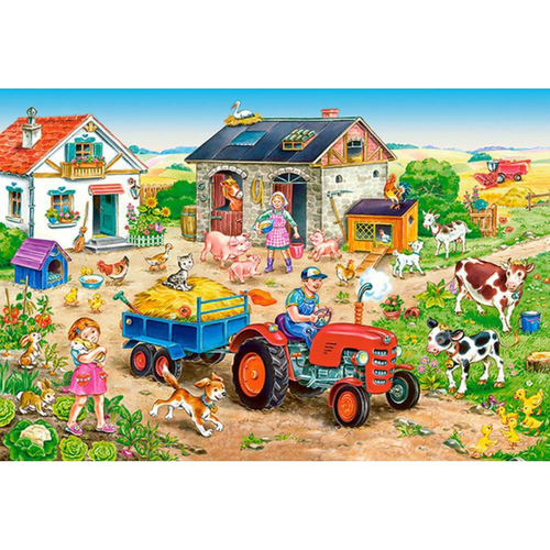 PUZZLE 40 EL.MAXI LIFE ON FARM na Arena.pl