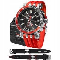 Zegarek Męski Vostok Europe NH34-575A717SR czerwony pasek