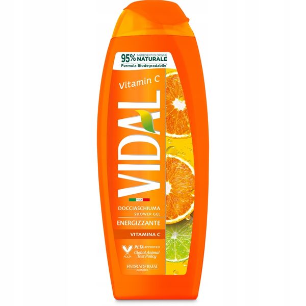 Vidal Żel Pod Prysznic Hydradermal Vitamina C zdjęcie 3