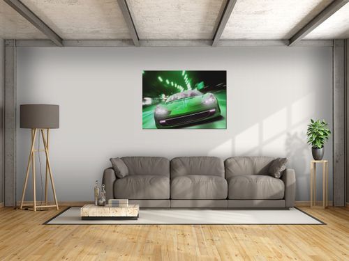 Obraz Szybki samochód 100x70 CANVAS na Arena.pl