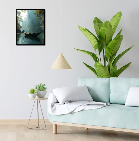 Plakat 40x50cm Samotność na Tafli zdjęcie 4