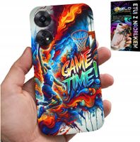 ETUI DO OPPO RENO8 T 4G - KOSZYKÓWKA NBA GAME TIME, CASE + SZKŁO