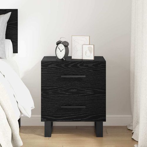 Szafka Nocna z szufladą Czarny dąb 40 x 35 x 47.5 cm na Arena.pl