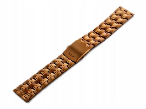BRANSOLETA BISSET (BB018C) - BRĄZOWA 22MM na Arena.pl