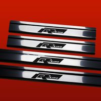 Listwa progowa VOLKSWAGEN PASSAT B6 RLINE Stal nierdzewna 304 połysk 4szt