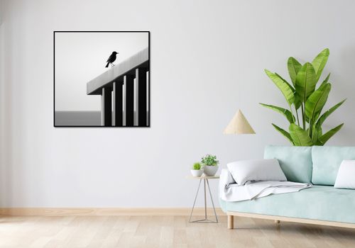 Plakat 90x90cm Samotna Odchłań na Arena.pl