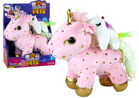 Jednorożec Pluszak Usypiacz Kołysanka Różowy W Gwiazdki Zestaw