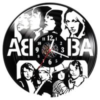 Zegar ścienny z płyty winylowej Abba 1281.14