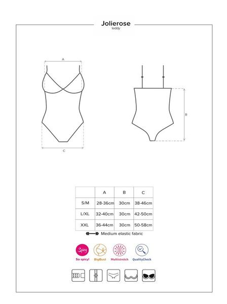 Body - Obsessive Jolierose S/M zdjęcie 5