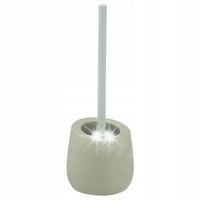SZCZOTKA WC CERMICZNA SILIKONOWA ZIELONA OTWARTA BADI 13,5X38 CM WENKO