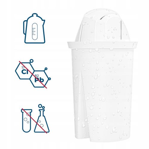 12x Filtr Wessper aquaclassic do dzbanek filtrujący Dafi Crystal zamiennik na Arena.pl