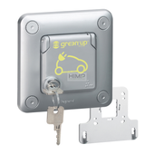 Soliroc - Gniazdo 2P+Z Green'UP z klapką zamykana na klucz IP55/K10 Legrand 077898