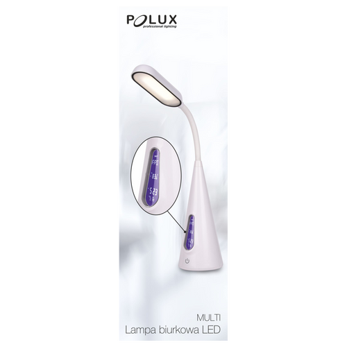 Lampka biurkowa MULTI LED 7W+ wyświetlacz Polux na Arena.pl