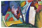Obraz 100x70cm The Waterfall, Wassily Kandinsky. Vintage do Salonu