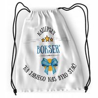 Plecak Dla Boksera Sportowy Szkolny Worek Torba Z Nadrukiem Ze Zdjęciem