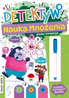 PISZĘ I ZMAZUJĘ DETEKTYW NAUKA MNOŻENIA