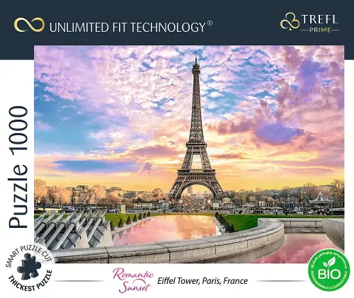 Puzzle 1000 elementów. Eiffel Tower, Paris, France na Arena.pl