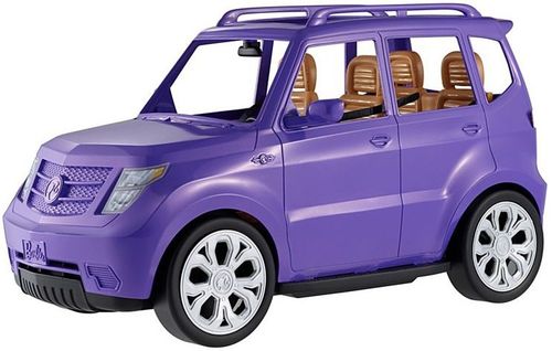 Fioletowy SUV Samochód Barbie Mattel DVX58 na Arena.pl