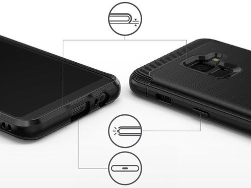 Etui Ringke ONYX do Samsung Galaxy A8 2018 - Black na Arena.pl