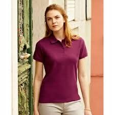 Koszulka Polo Premium Fruit of the Loom Błękit XXL na Arena.pl